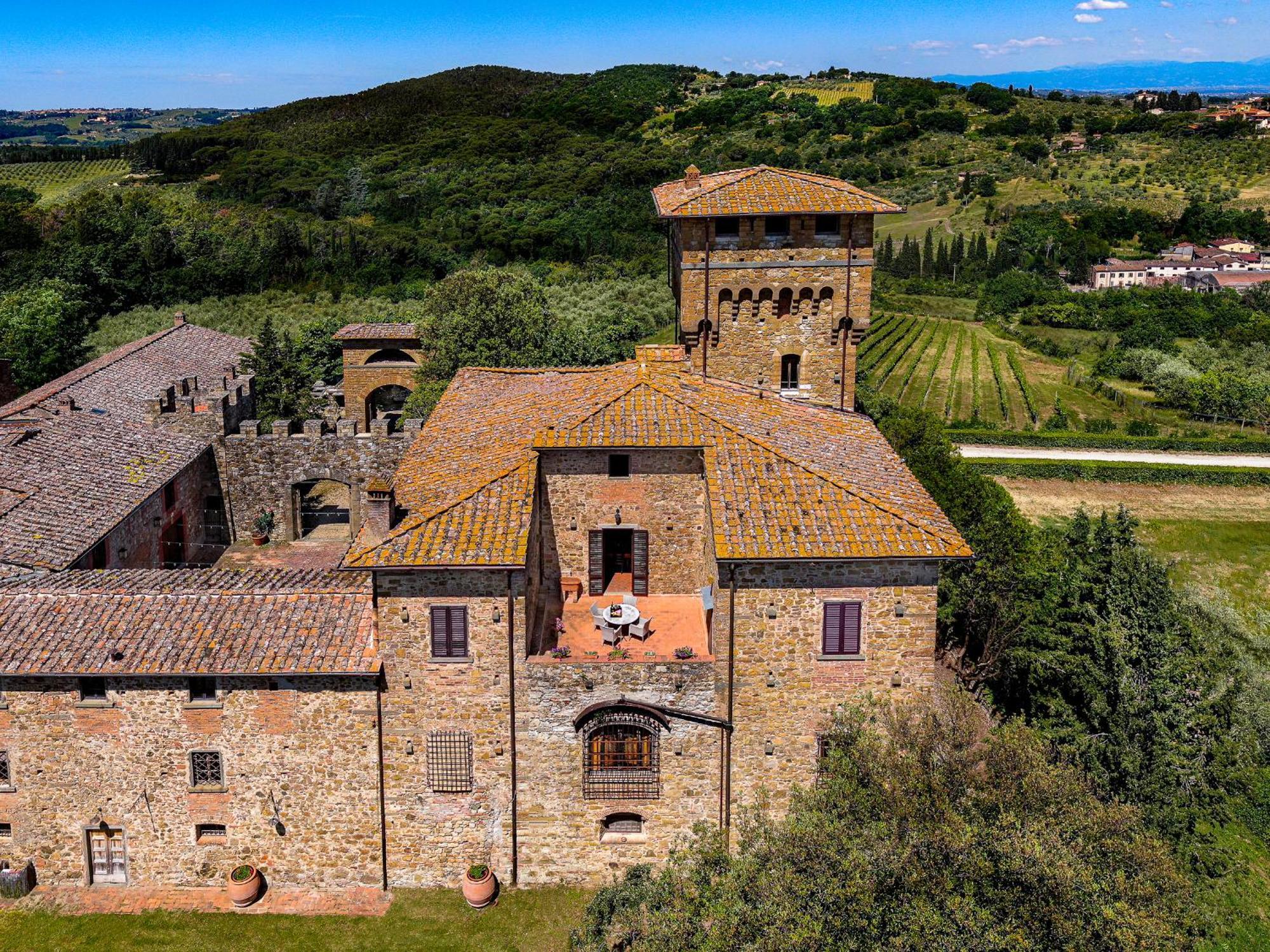 Castello Di Cafaggio Villa Impruneta Exterior photo
